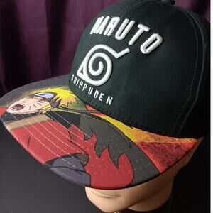 Naruto Shippuden Anime Snapback Hat Mens 14‎ or Older Embroidered